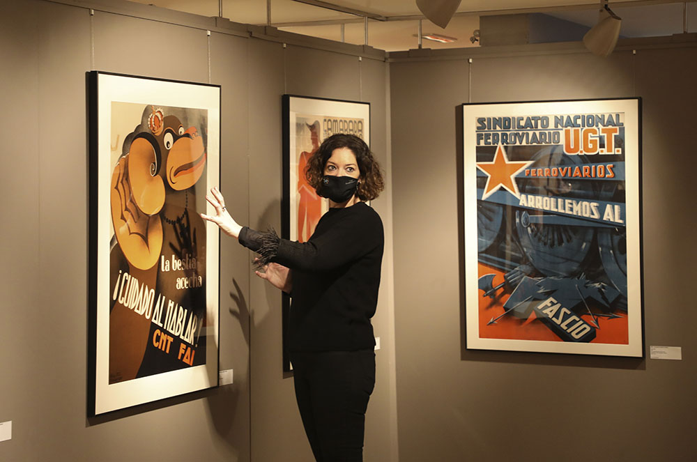 Exposició de cartells de la Guerra Civil Espanyola al CAEE