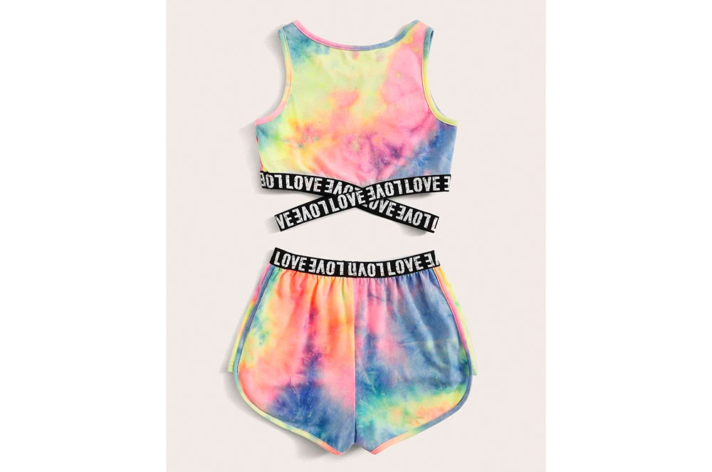 Conjunt de xandall amb estampat tie dye