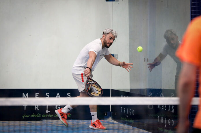 Corbacho al torneig GoANDPadel