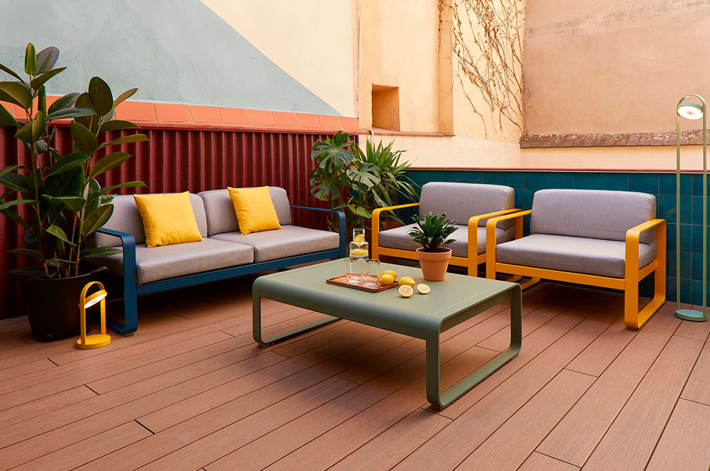 Terrassa amb color