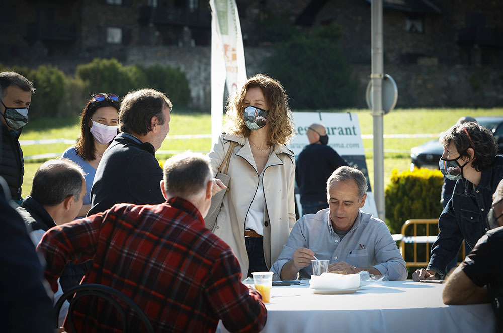 Ministra Calvó a la Fira del Bestiar
