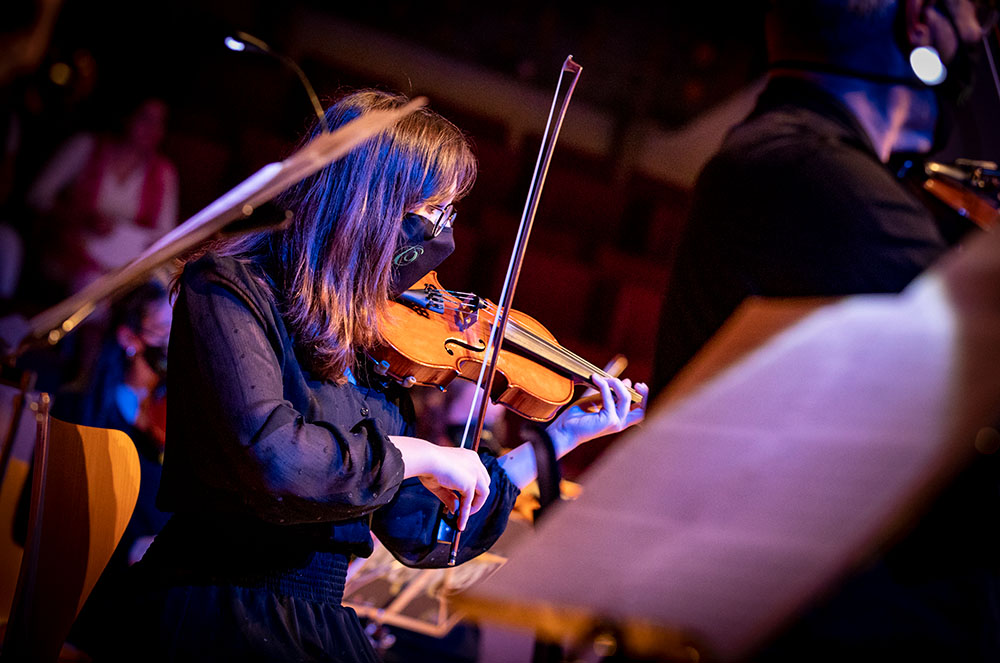 Violinista al Concert de Primavera