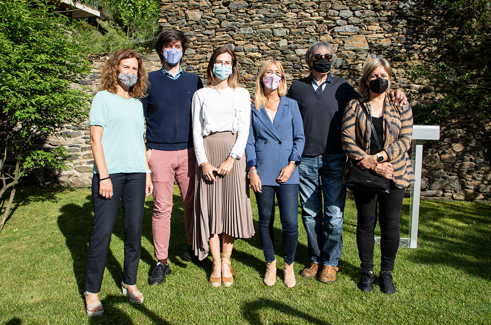 Autoritats polítiques amb Jaume Riba