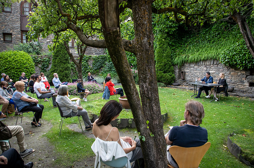 Teresa Colom al Museu Casa d'Areny Plandolit