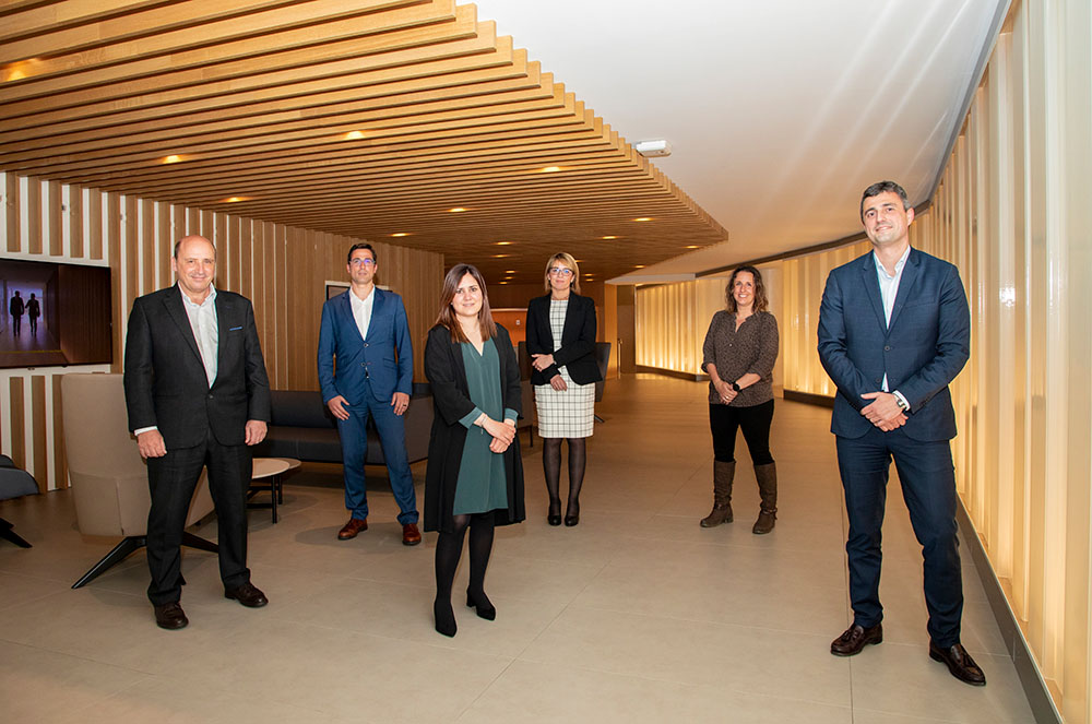 Edmon Pallerola i el seu equip