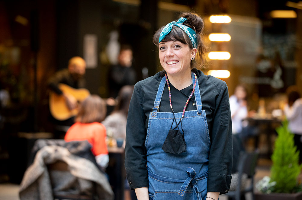 Xef adriana alvarez del restaurant noranta tres