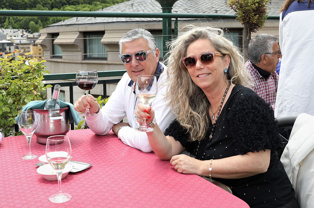 Públic al al torneig de pàdel Centre Porsche Andorra