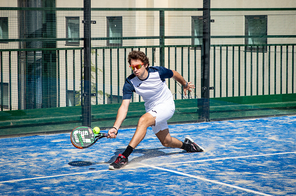 Àlex Coll al torneig de pàdel Centre Porsche Andorra
