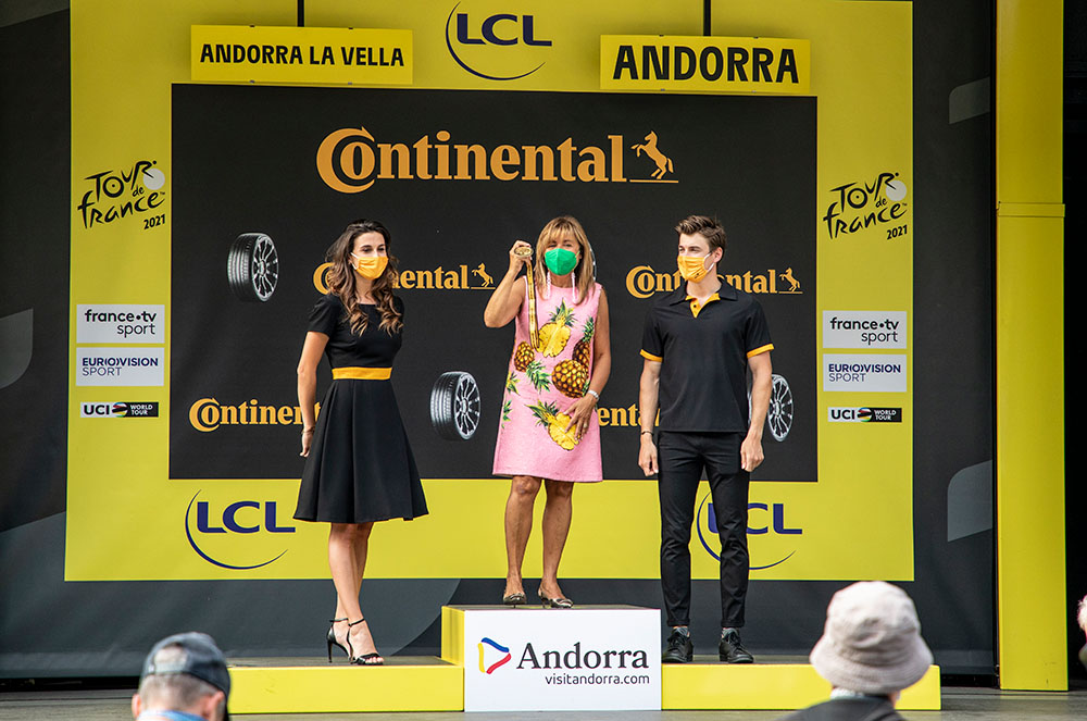 Conxita Marsol al Tour de França