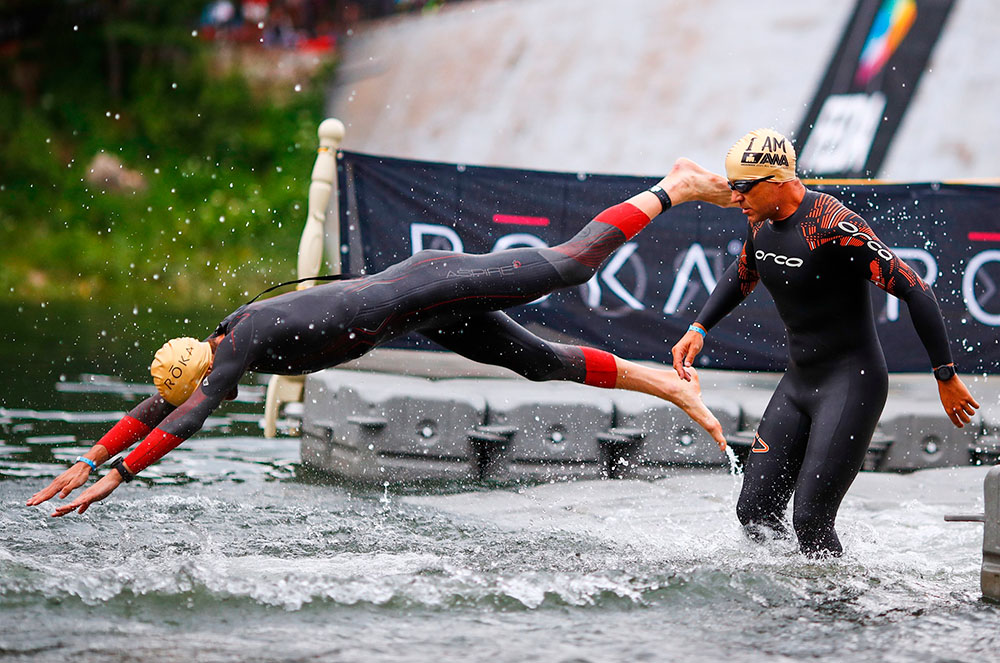 Natació Ironman a Engolasters