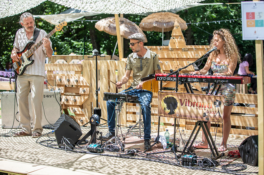 Concert de Vibrand en clau de soul a La Serenalla Market