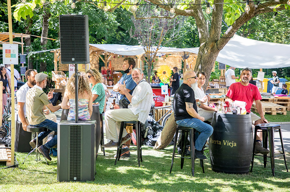 Zona de descans de La Serenalla Market