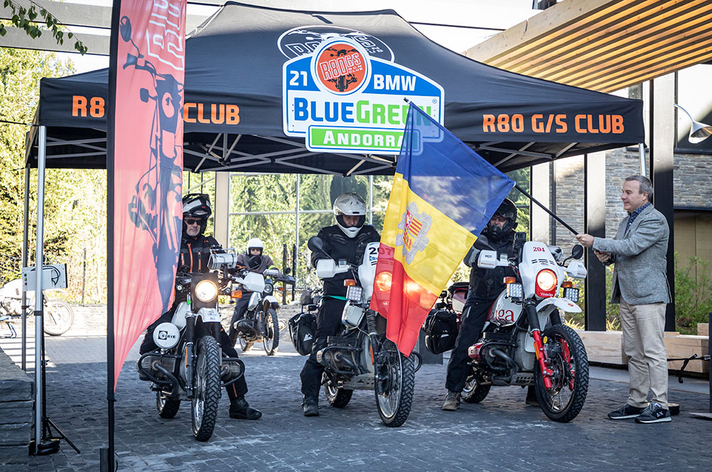 Motoristes a la BlueGreen Andorra a Soldeu