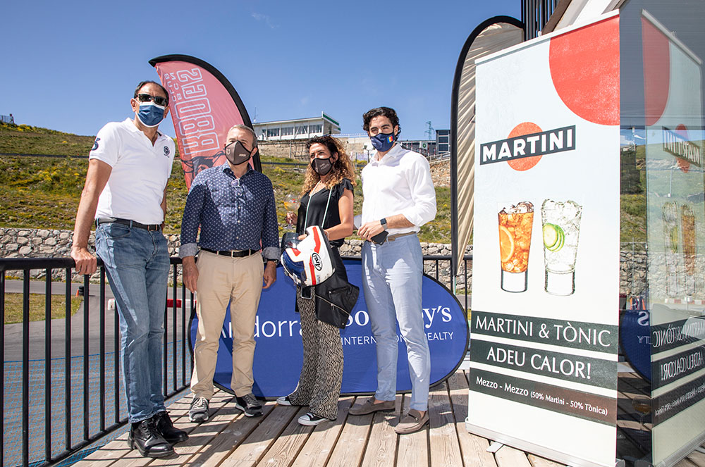 Representants de les marques Sotheby's i Martini