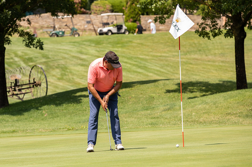 Golfista al trofeu Rolex de Golf a Aravell