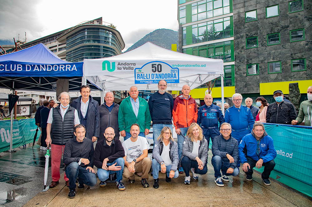 Postal del Ral·li número 50 de l'ACA