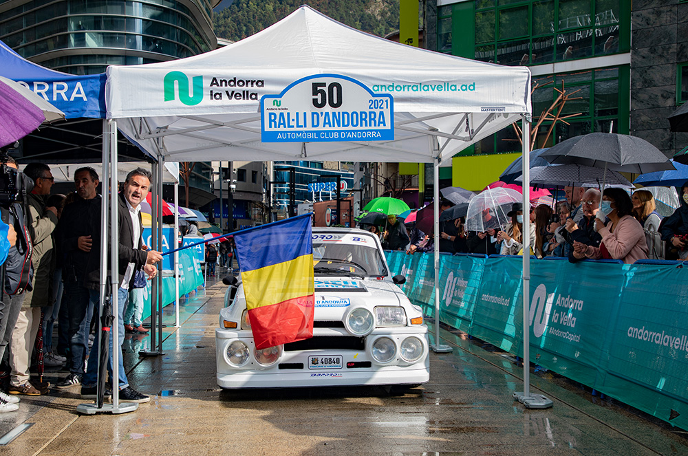 Cotxe al Ral·li d'Andorra