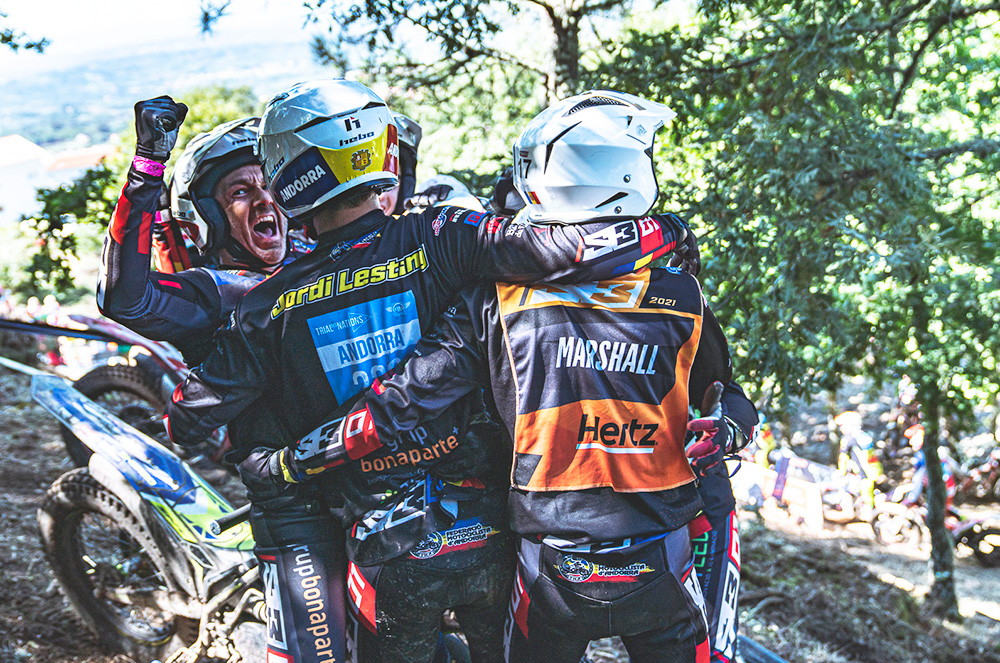 Alegria en l'equip andorrà al Trial de les Nacions