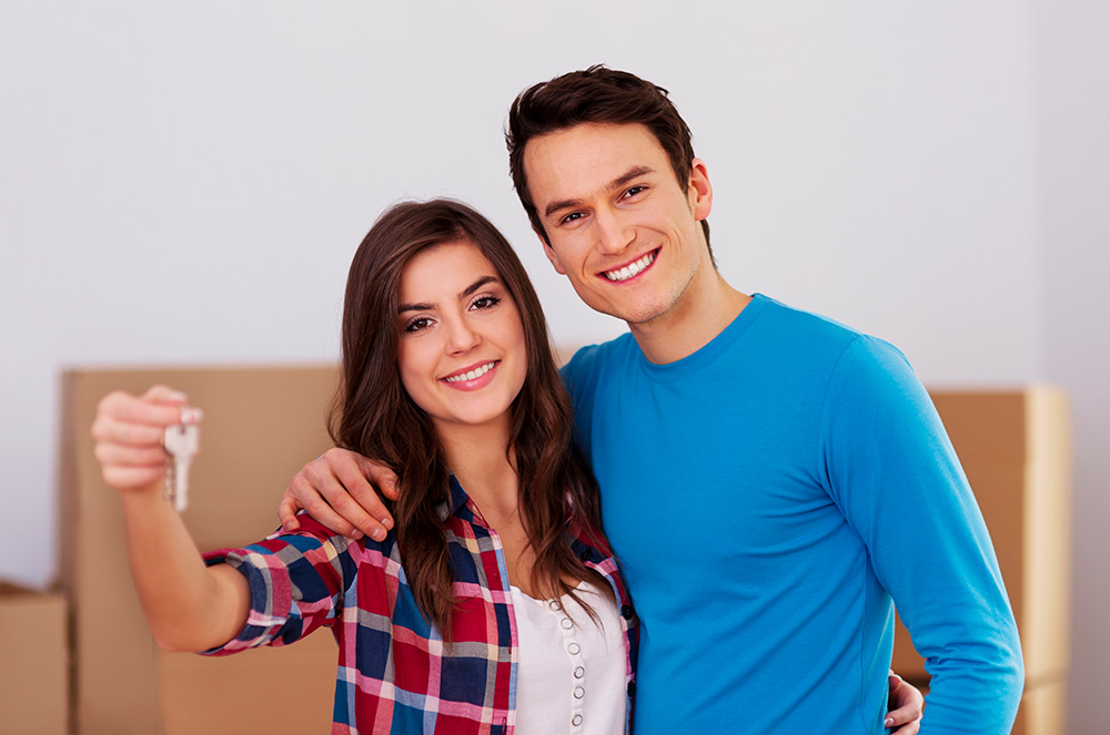 Parella en procés de mudança