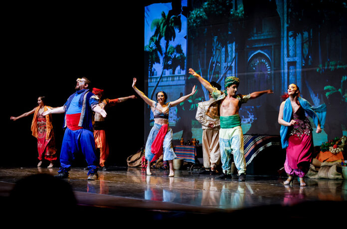 Aladdin teatre encamp