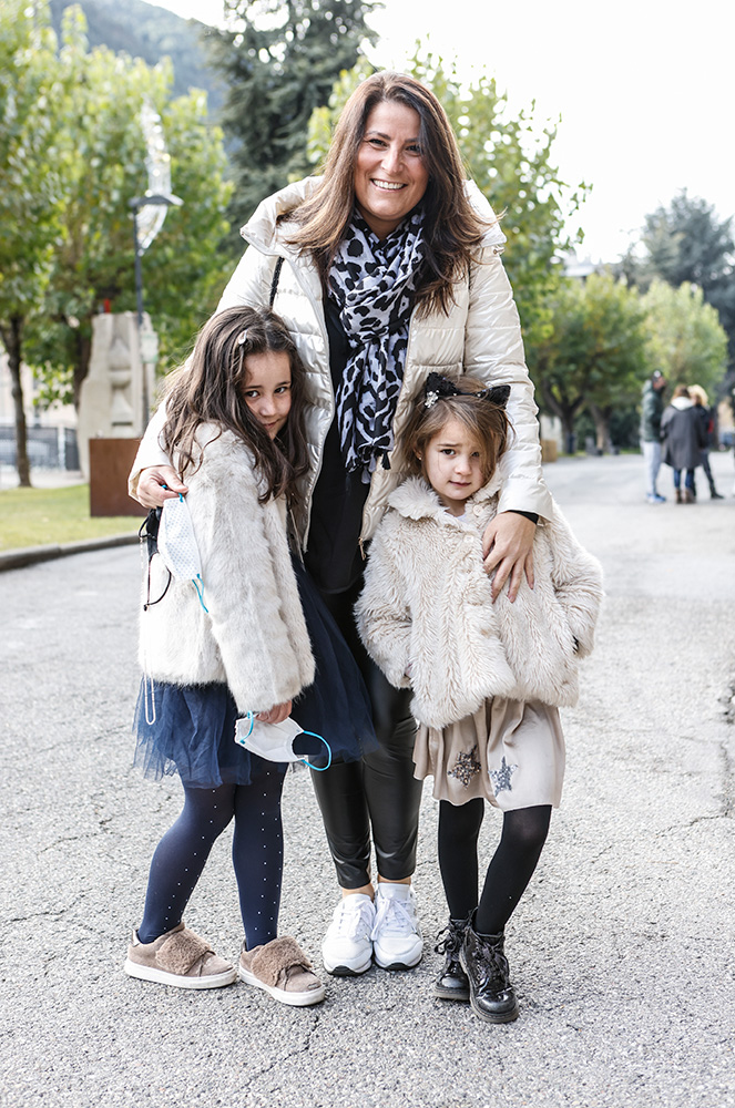 Família a l'espectacle d'Aladdin