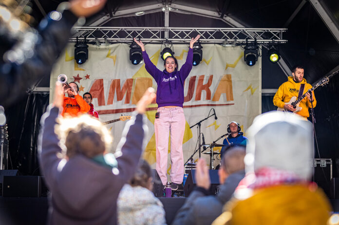 Espectacle a l' Andorra Shopping Festival