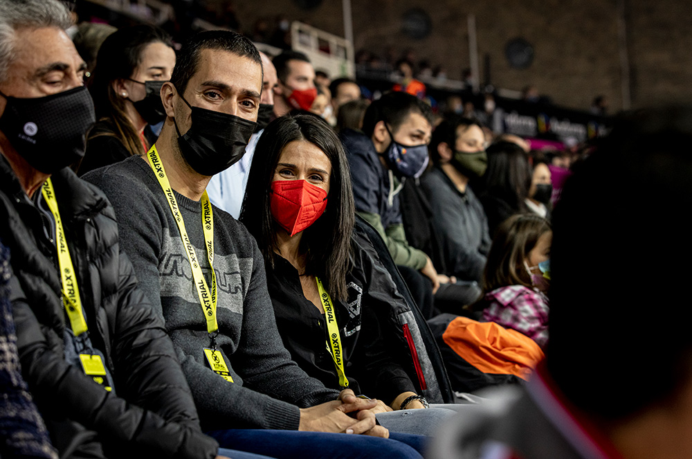 Laura Mas i la seva parella