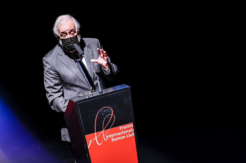 Vicenç Villatoro als Premis Ramon Llull 2021