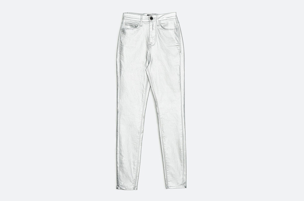 Pantalons metal·litzats, de Uterque