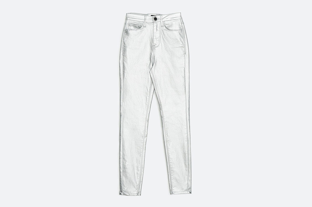 Pantalons metal·litzats, de Uterque