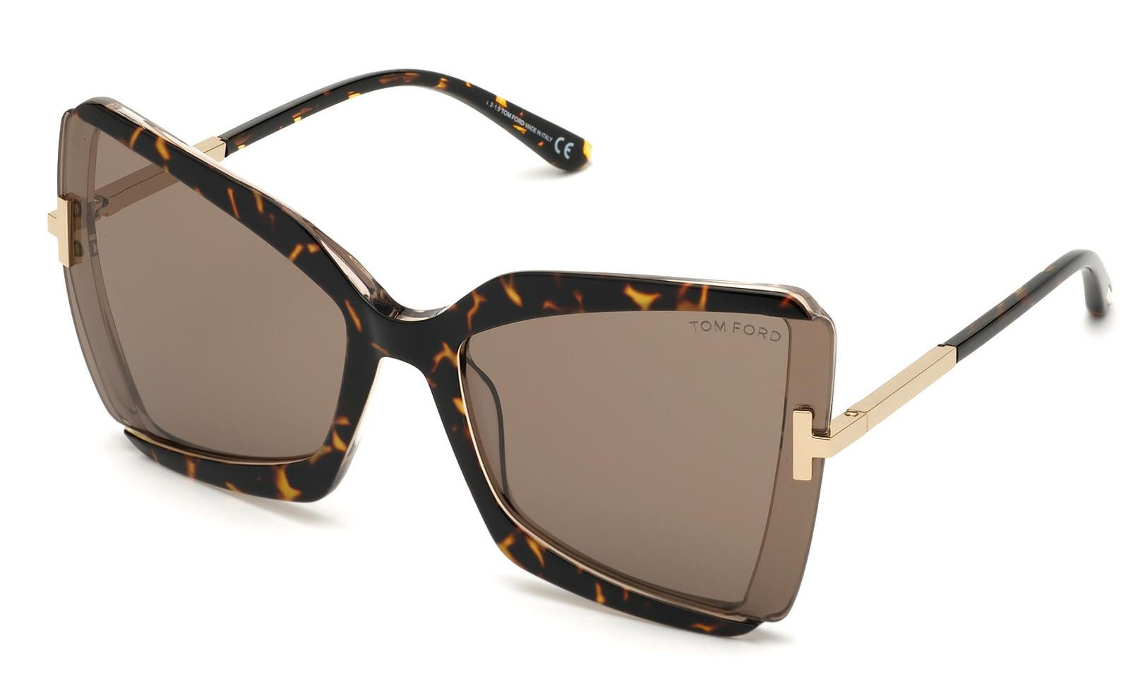 Ulleres de sol de pasta, de TOM FORD.