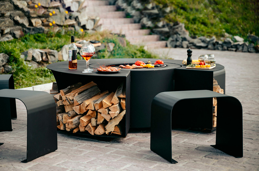 Xemeneia comercialitzada per l'empresa de Lluís Pozo