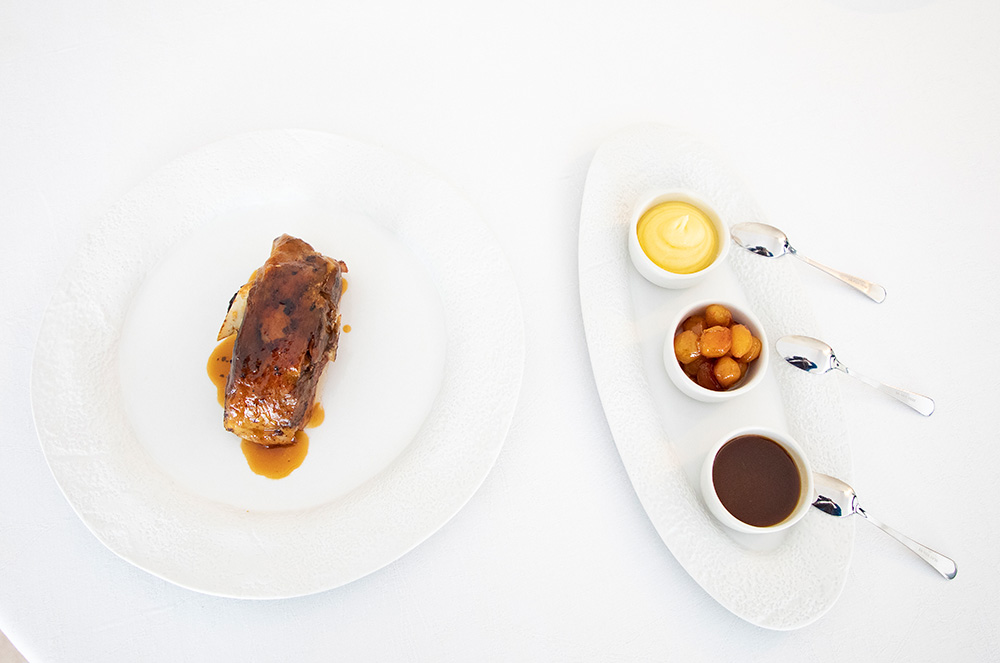 Espatlla de xai a baixa temperatura, per la Pèrgola