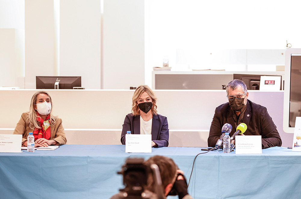 Roda de Premsa amb Ester Fenoll