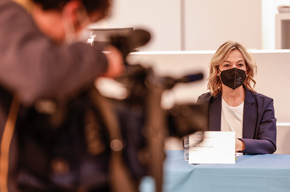 Ester Fenoll al Museu Carmen Thyssen