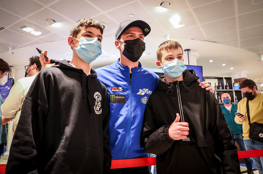 Joan Mir i els seus fans