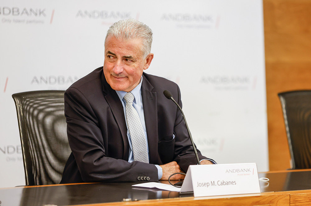 Josep Maria Cabanes, sotsdirector de Banca País d'Andbank Andorra