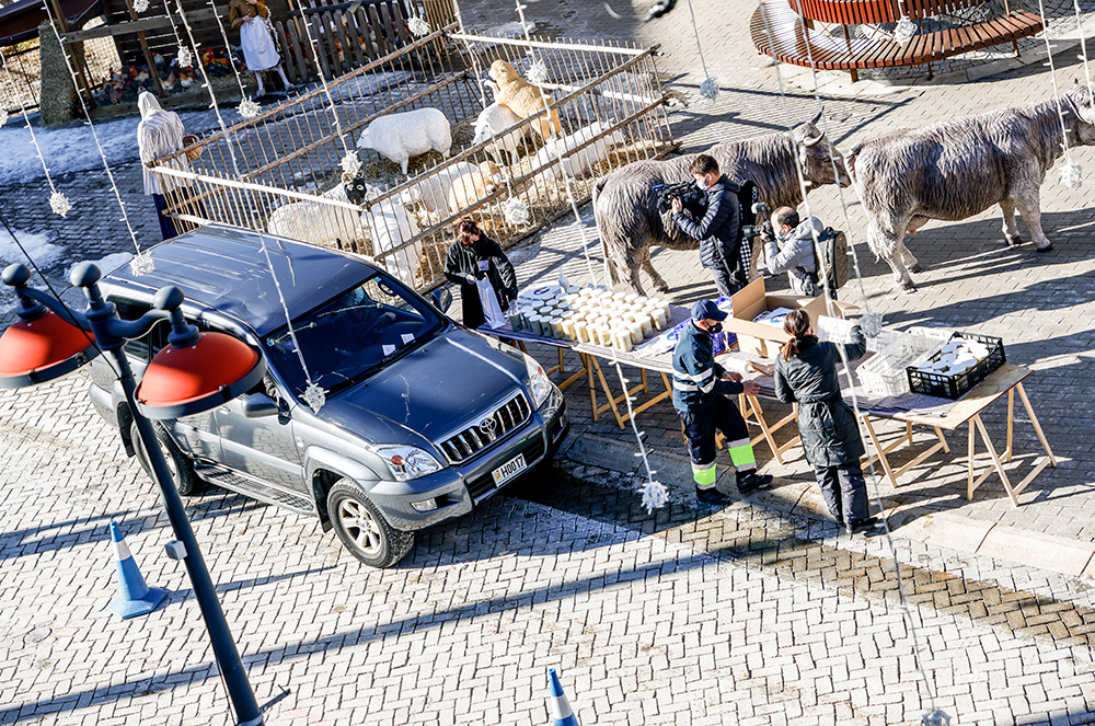 Lliurament d'Escudelles a Canillo