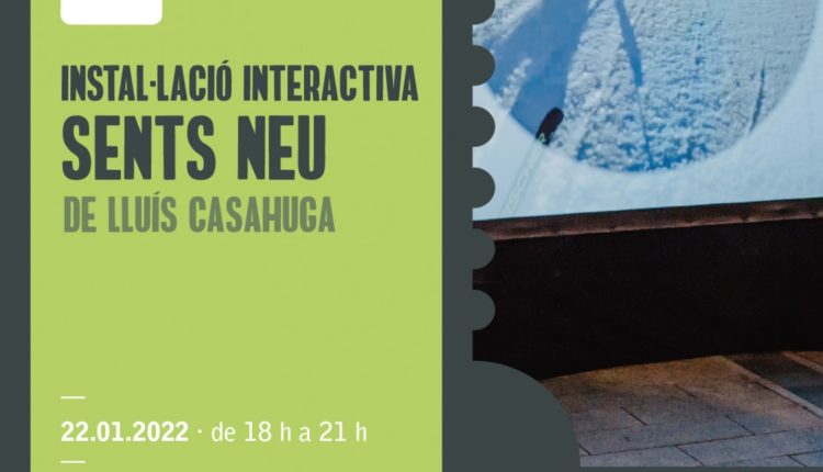 Instal·lació interactiva ‘Sents Neu’