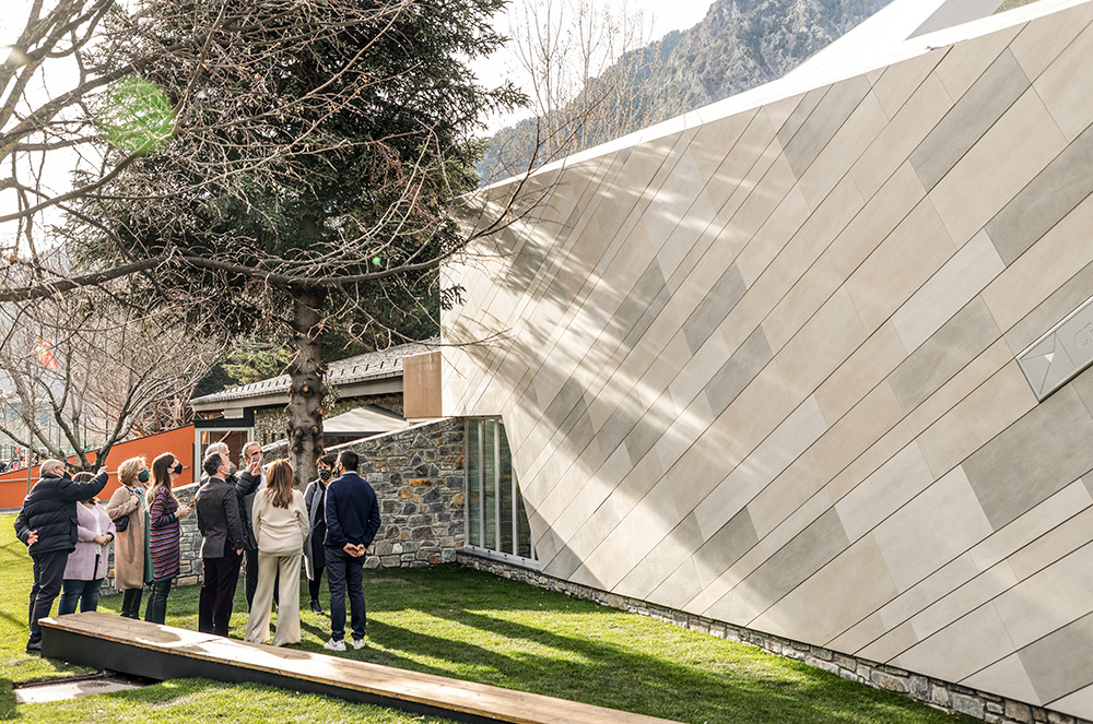 Visita al Centre d'Art d'Andorra la Vella