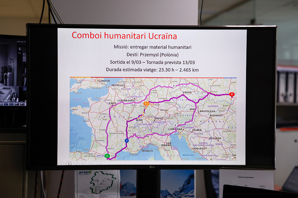 Recorregut a Ucraïna