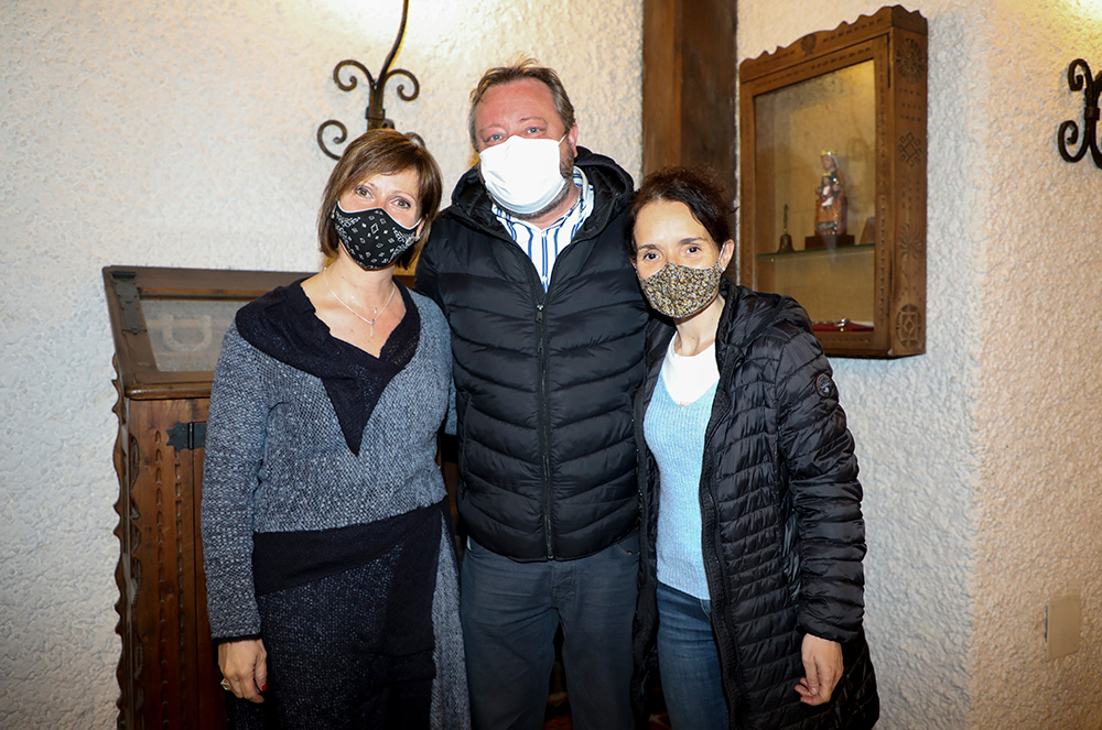 Autoritats comunals a la conferència dels Orris