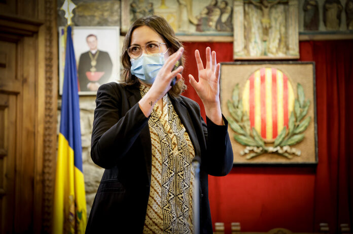 Katia Vilana, guia de l'MW Museu de l'Electricitat