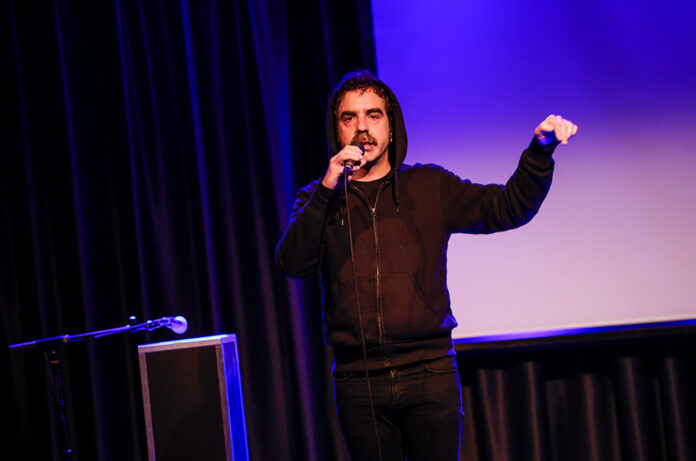 Eduard Escoffet al Dia Mundial de la Poesia