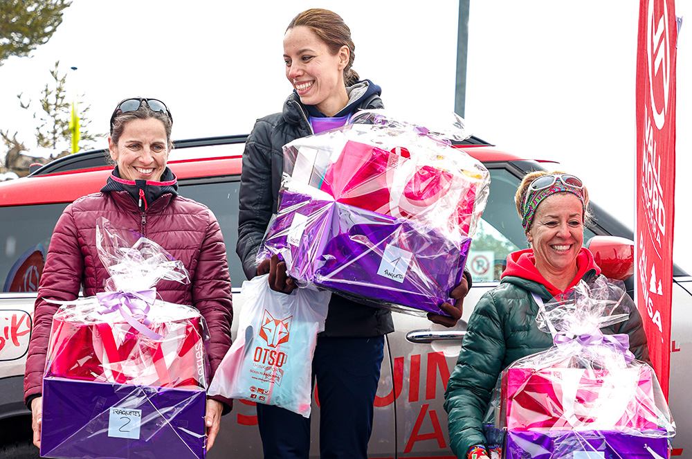 Podium raquetes de neu