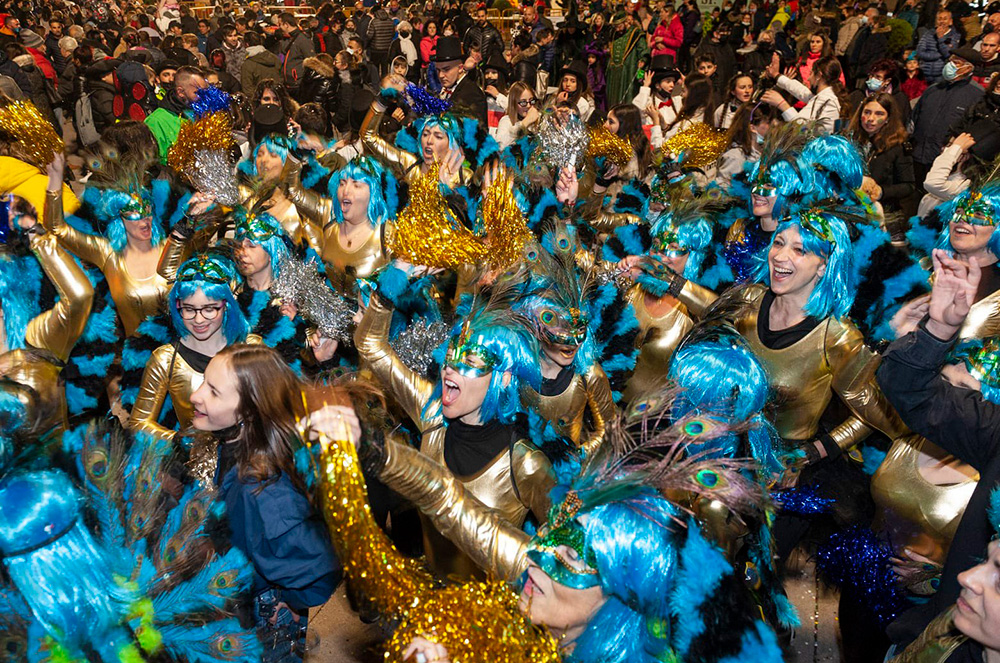 Rua de carnaval de sant julia de loria
