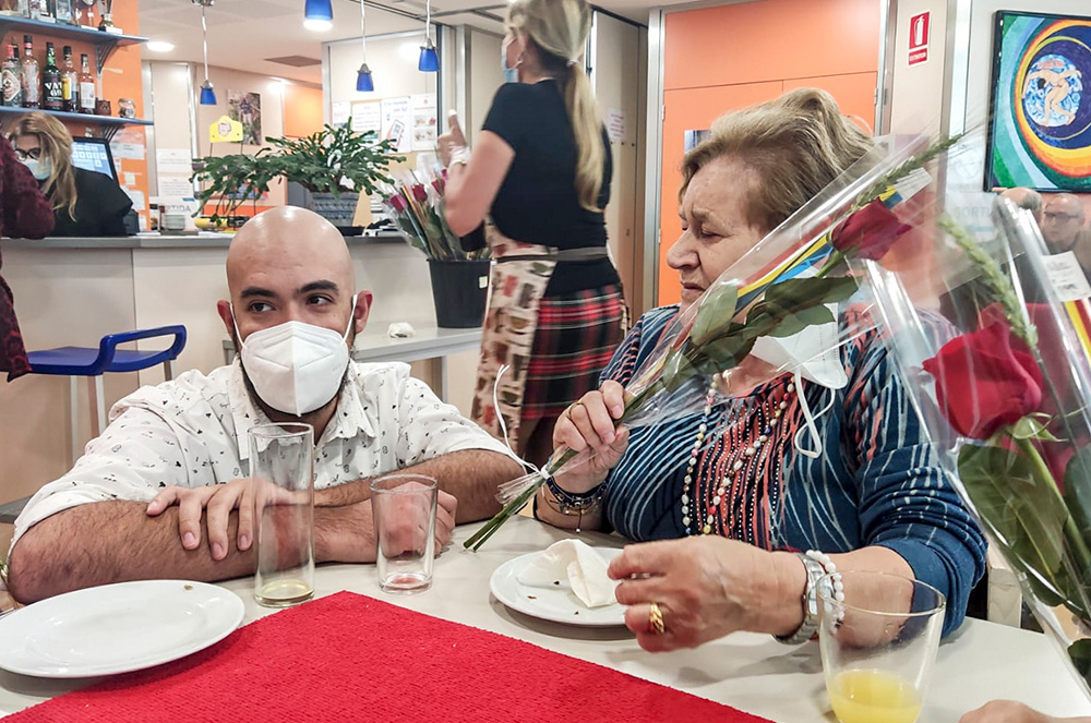 Joao Lima amb una padrina