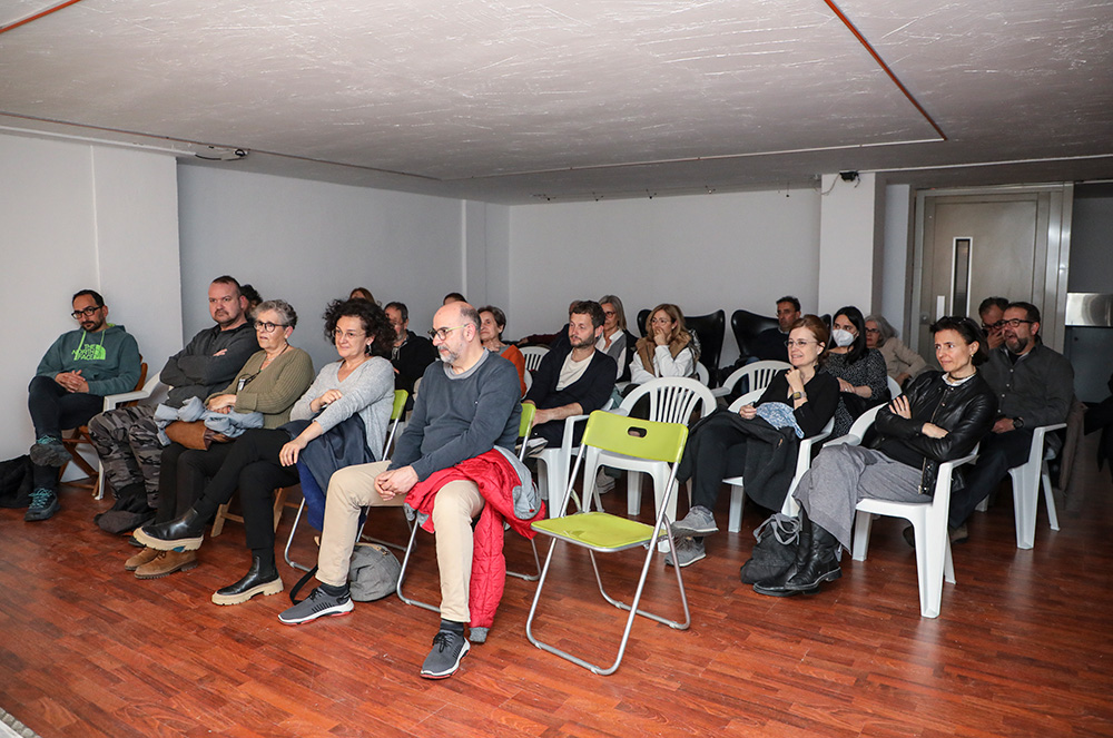 Públic a la presentació d'Albert Villaró