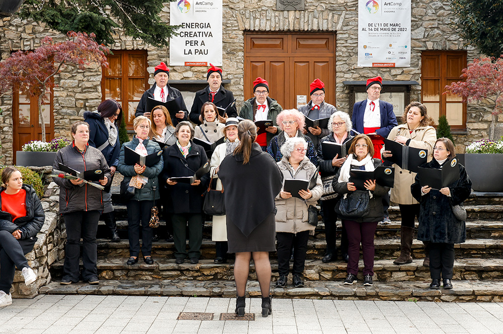 Cantaires de caramelles a Sant Julià de Lòria