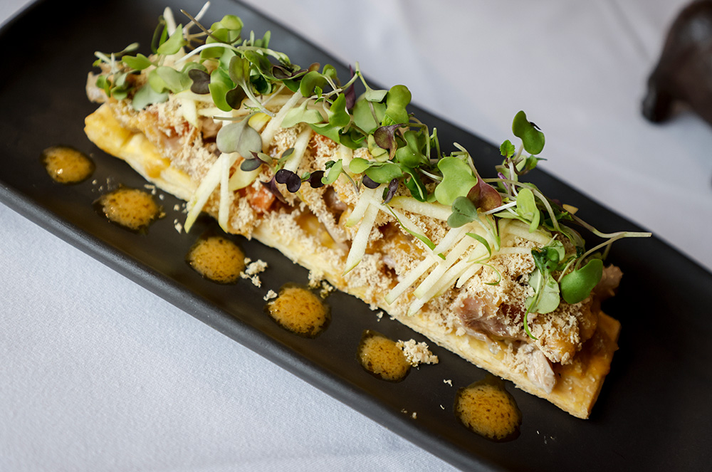 Coca tèbia a Odetti Bistró